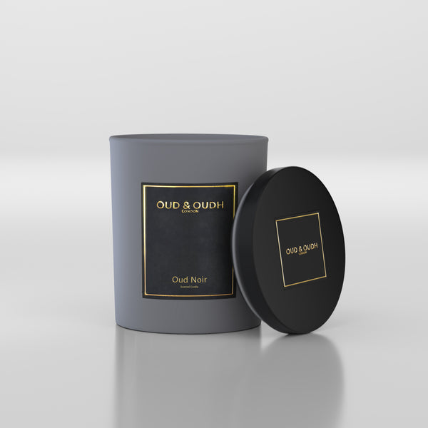 Oud Noir Luxury Scented Candle- Oud & Oudh London