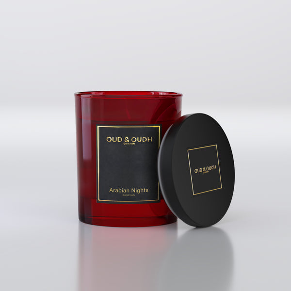 Arabian Nights Luxury Scented Candle- Oud & Oudh London