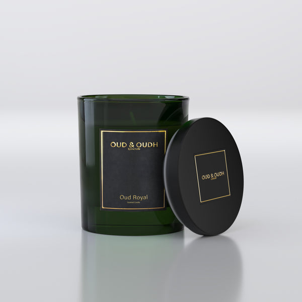 Oud Royal Luxury Scented Candle- Oud & Oudh London