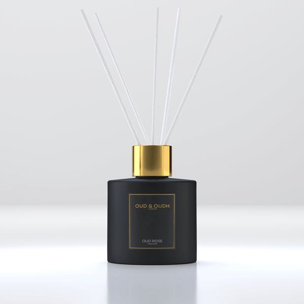 Oud Rose Scented Reed Diffuser - Oud & Oudh