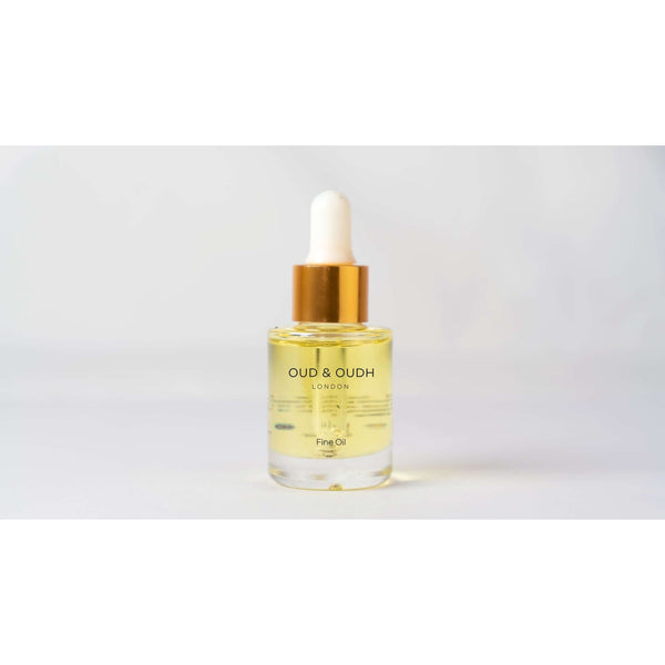 golden sand perfume oil in a dropper bottle